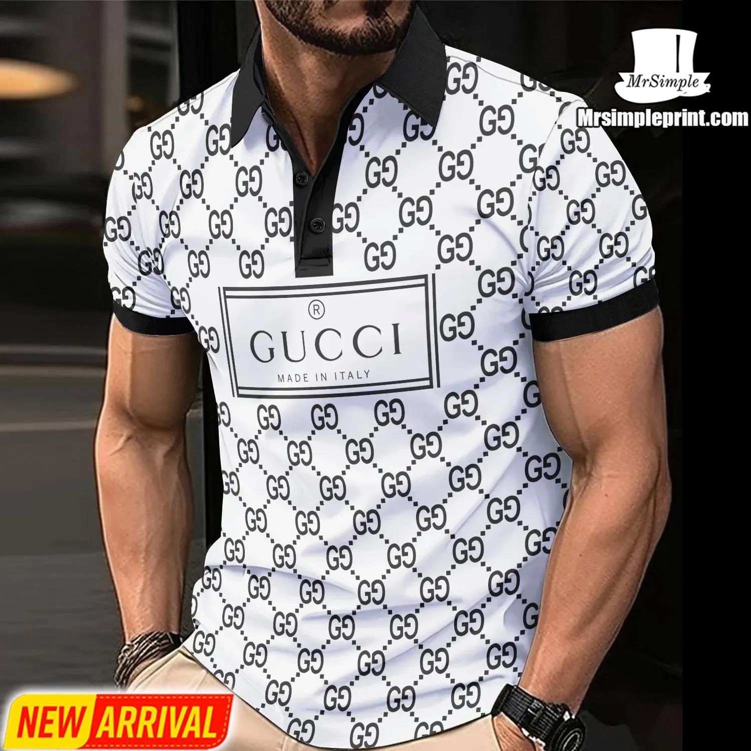Gucci Iconic Monogram Polo Shirt