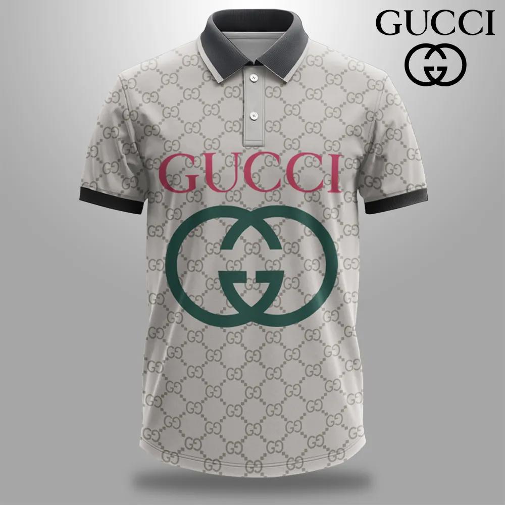 Gucci Iconic Monogram Polo Shirt