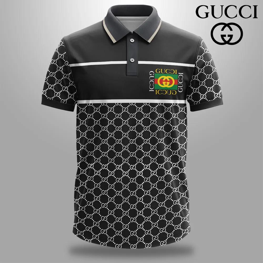 Gucci Iconic Monogram Polo Shirt