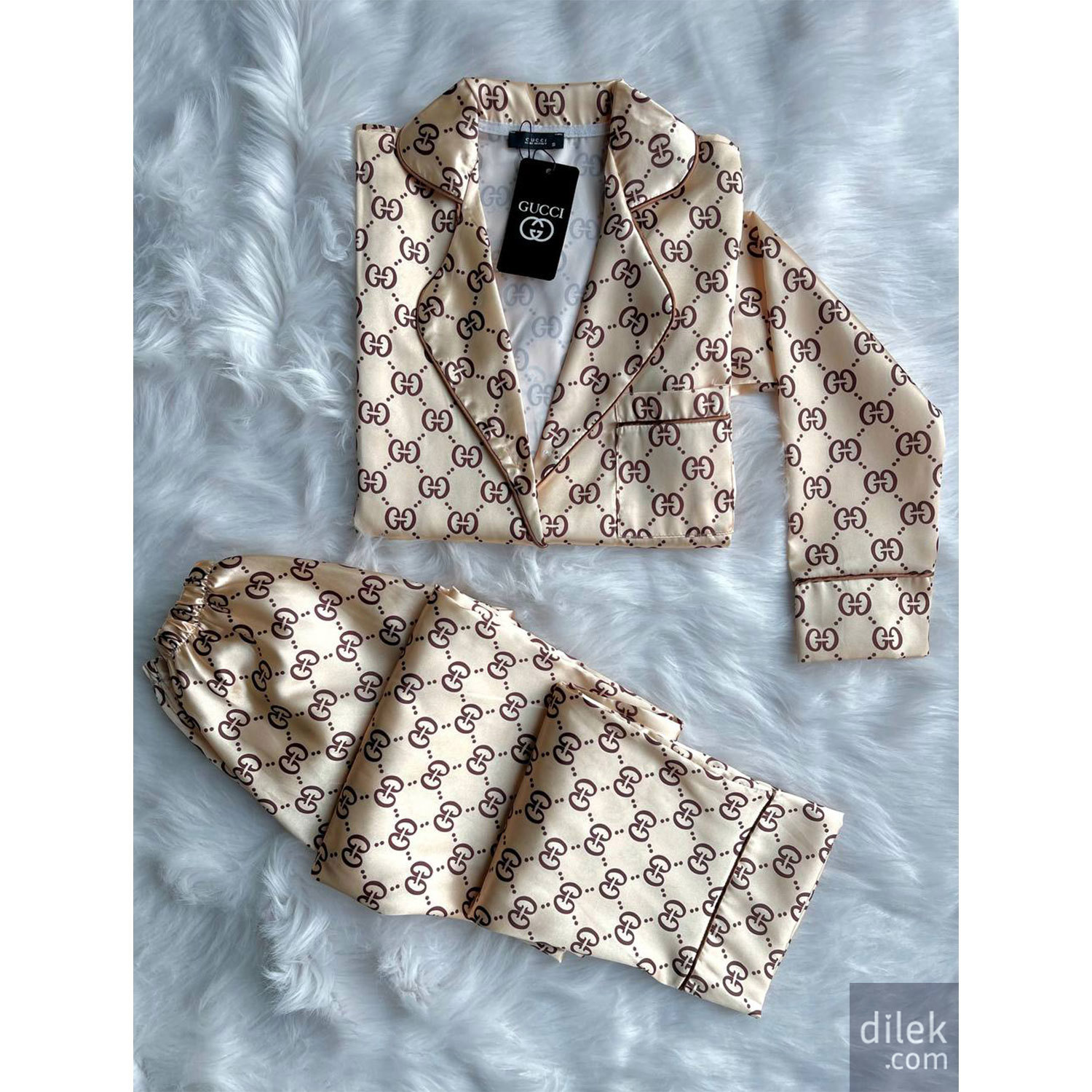 Gucci Iconic Monogram Suit and Skirt Set