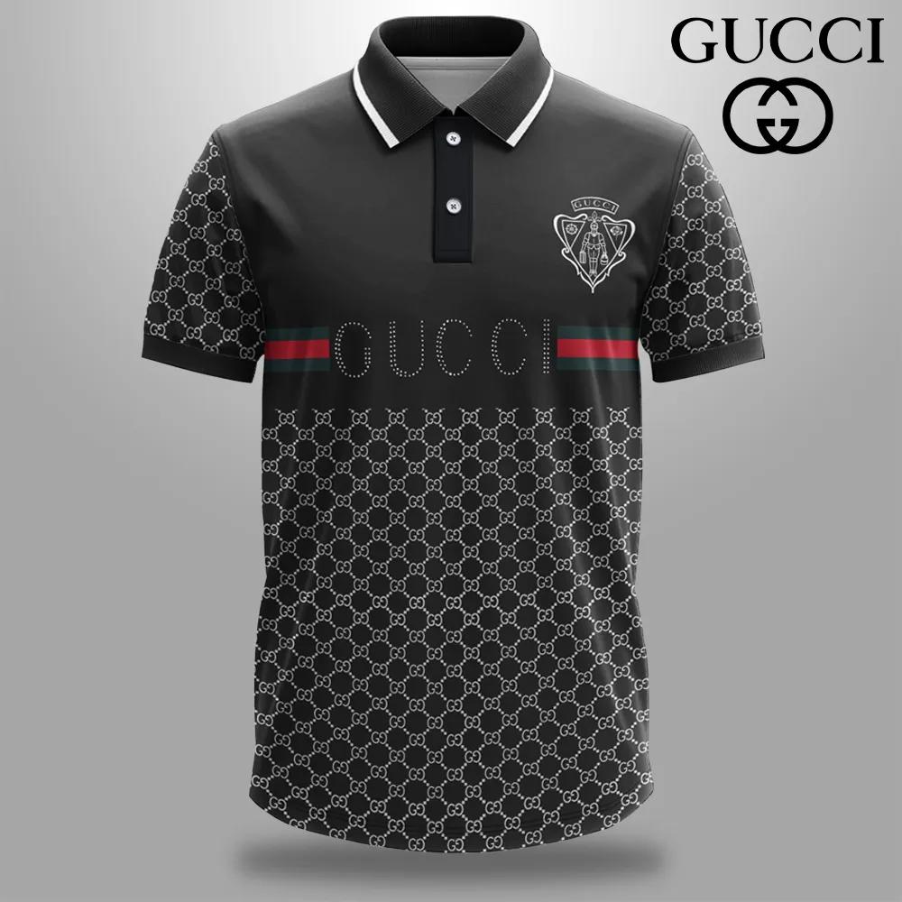 Gucci Iconic Polo in Bold Pattern