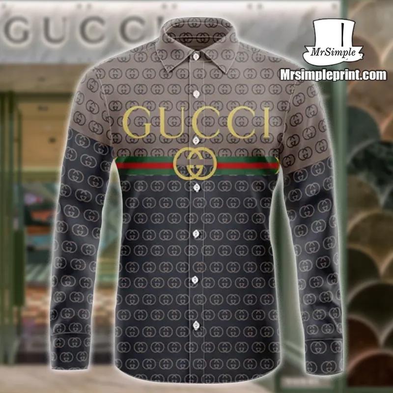 Gucci Iconic Print Statement Shirt