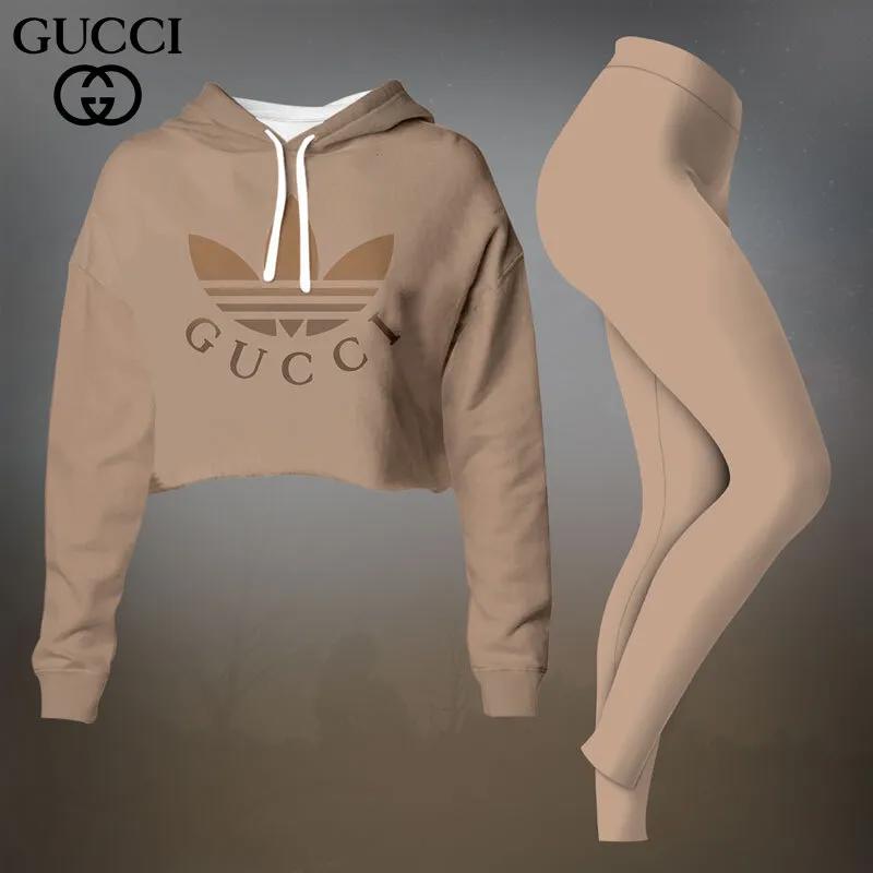 Gucci Luxe Hoodie & Leggings Set