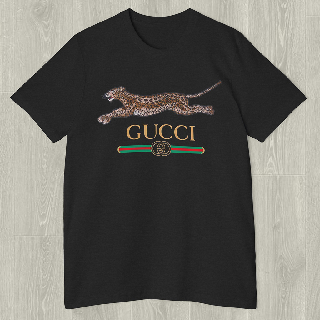 Gucci Luxe Leopard Print T-Shirt 3D