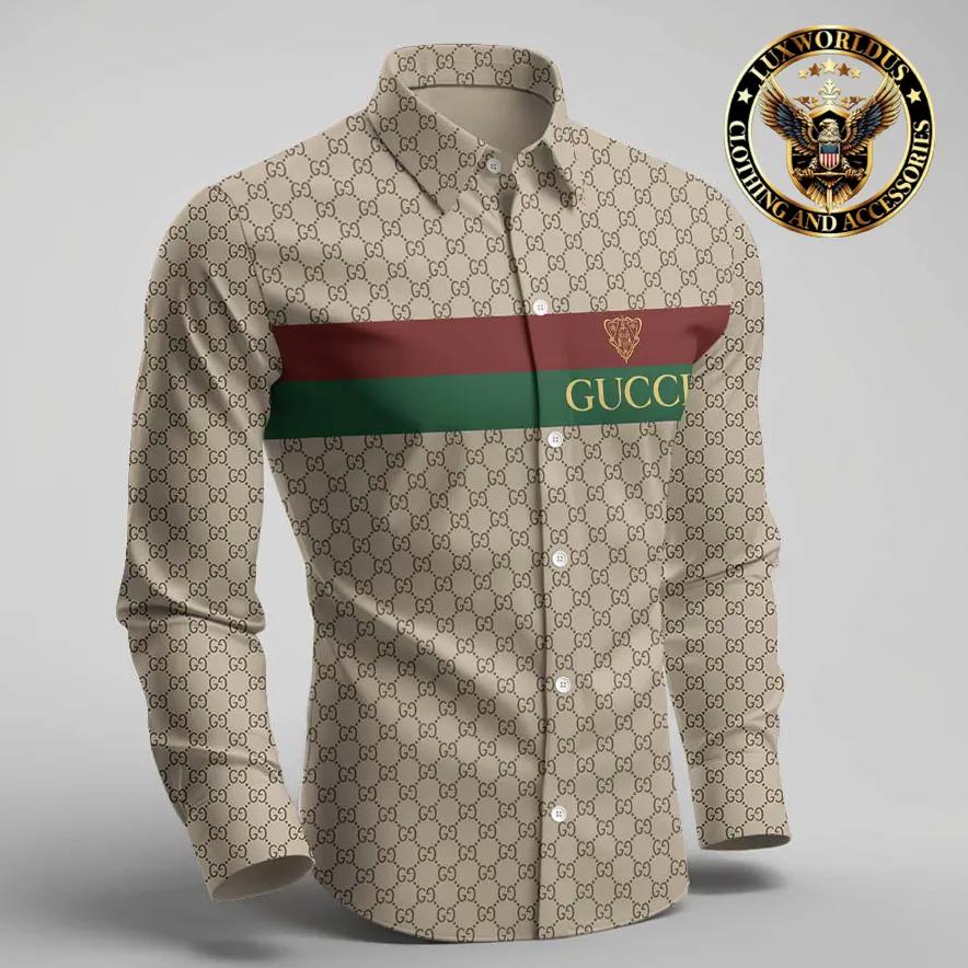 Gucci Luxe Monogram Statement Shirt