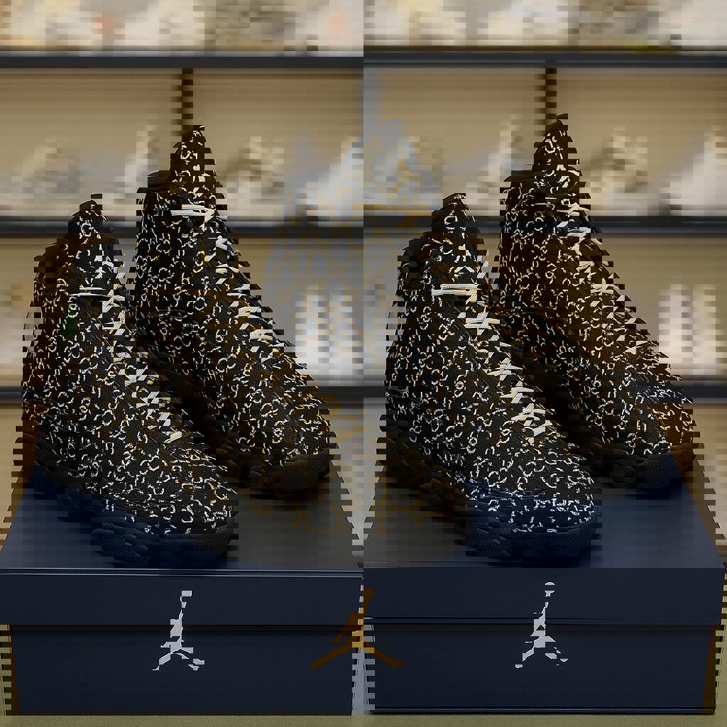 Gucci | Luxury Air Jordan 13 Sneaker TD10