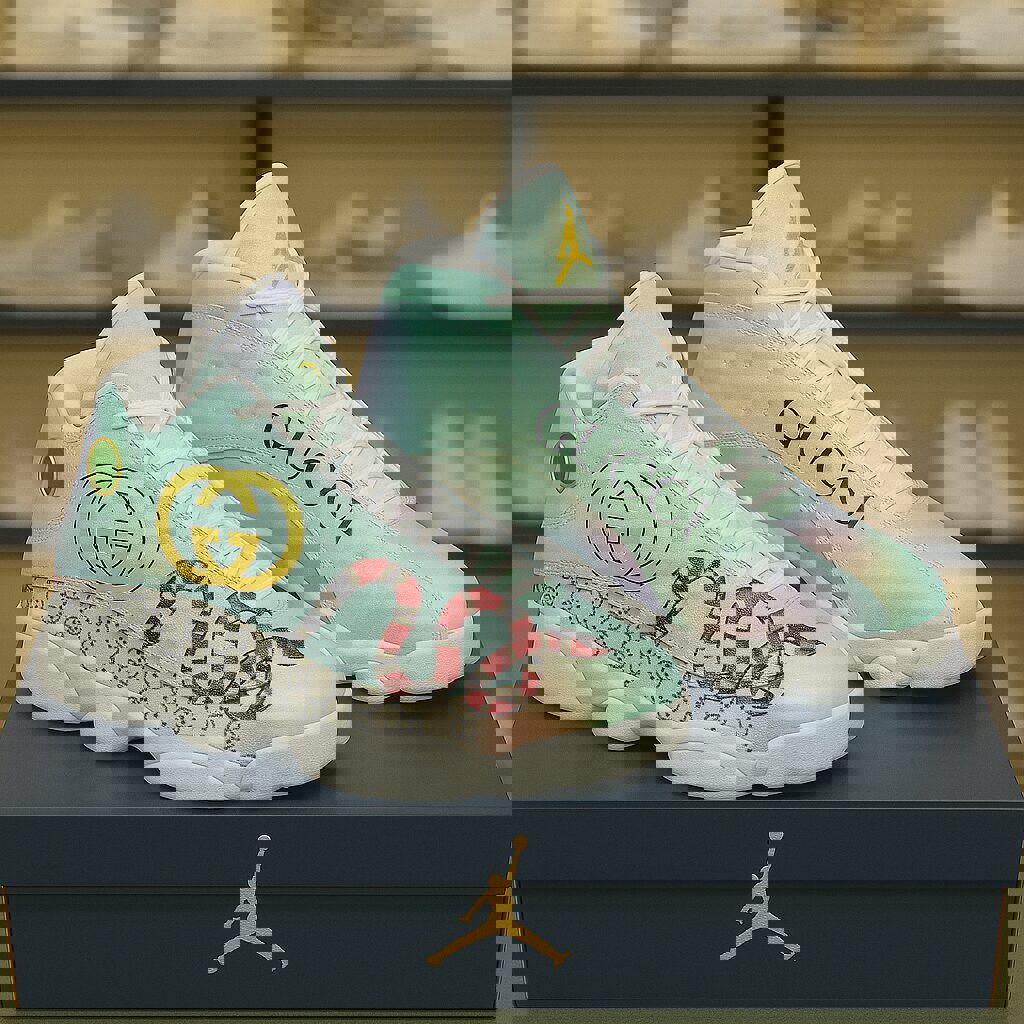 Gucci | Luxury Air Jordan 13 Sneaker TD38