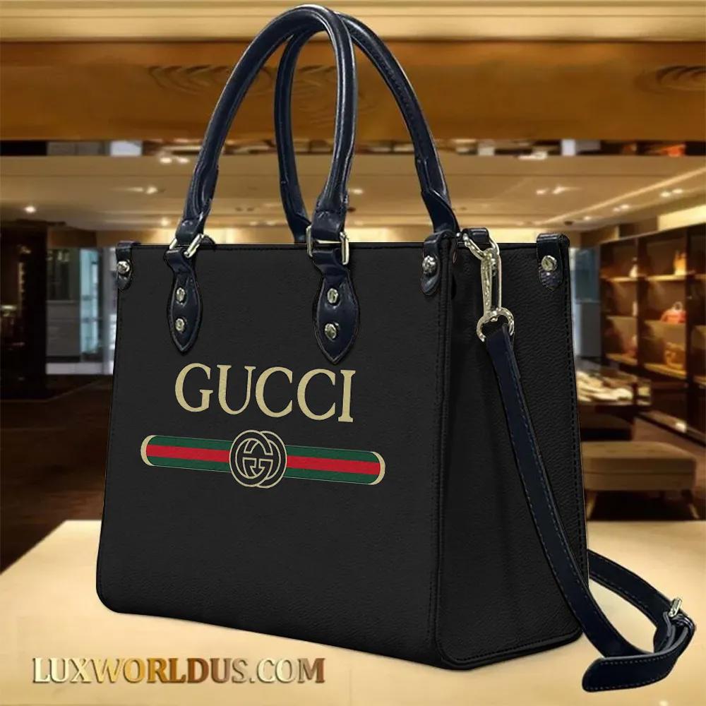 Gucci Luxury Saffiano Leather Tote Bag