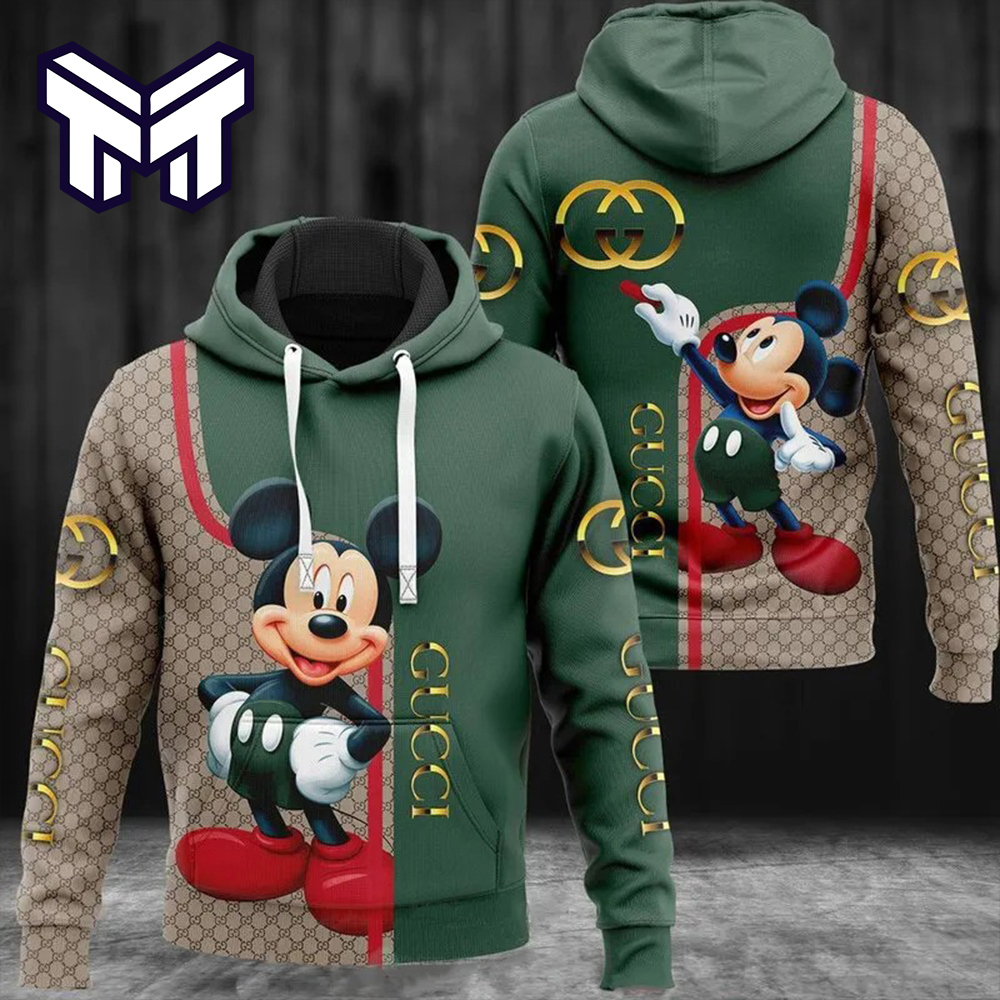 Gucci Mickey Mouse Hoodie 3D | Chic and Limited Edition