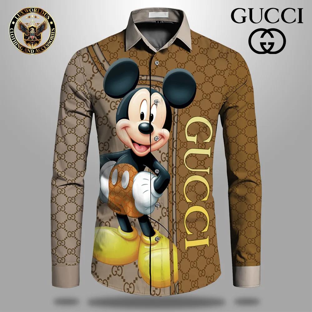 Gucci Mickey Mouse Statement Shirt