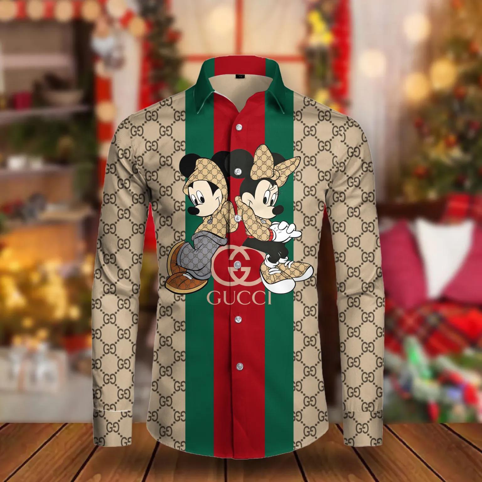 Gucci Mickey Mouse Statement Shirt