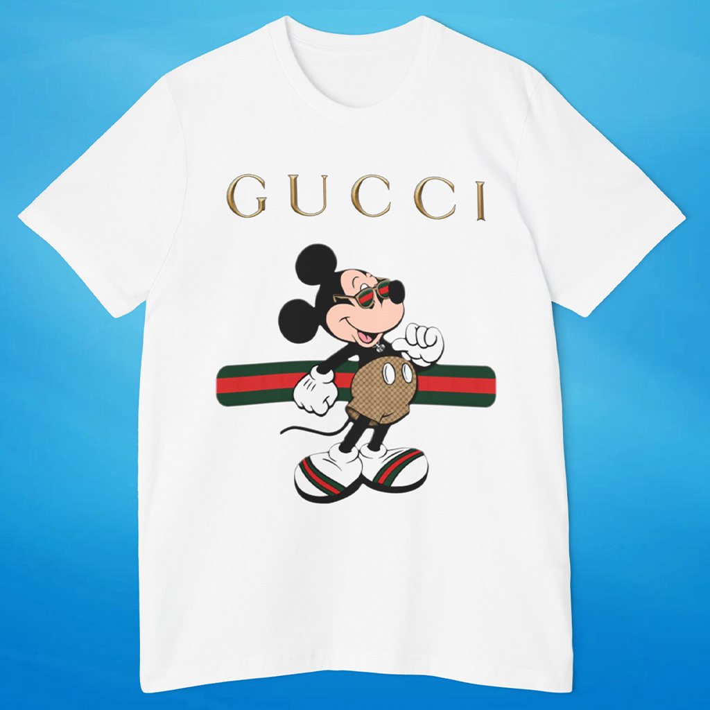 Gucci Mickey Mouse T-Shirt 3D | Chic and Casual