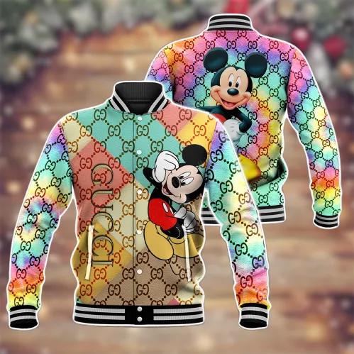 Gucci Mickey Mouse Varsity Jacket | Exclusive Luxury Iconic Design
