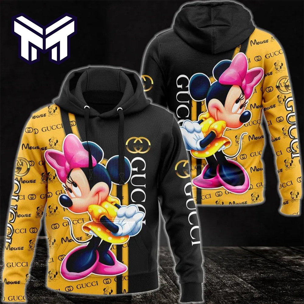 Gucci Minnie Mouse Hoodie 3D Luxury Statement Edition