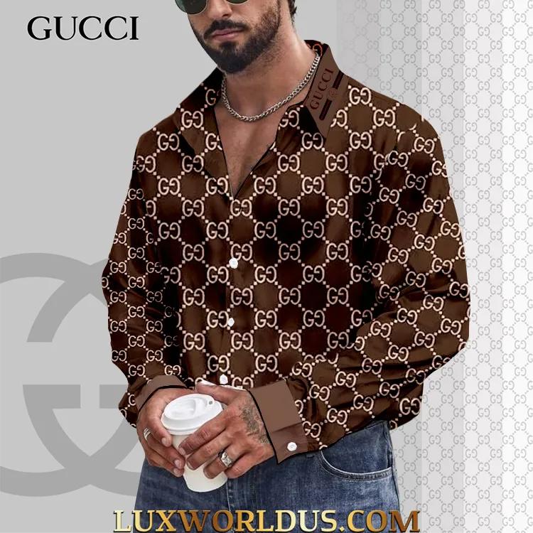 Gucci Monogram Statement Shirt Bold Style
