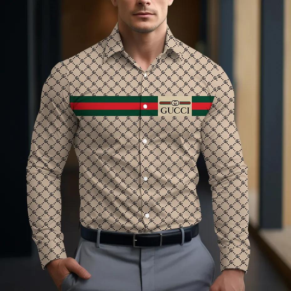 Gucci Statement Button-Up Shirt
