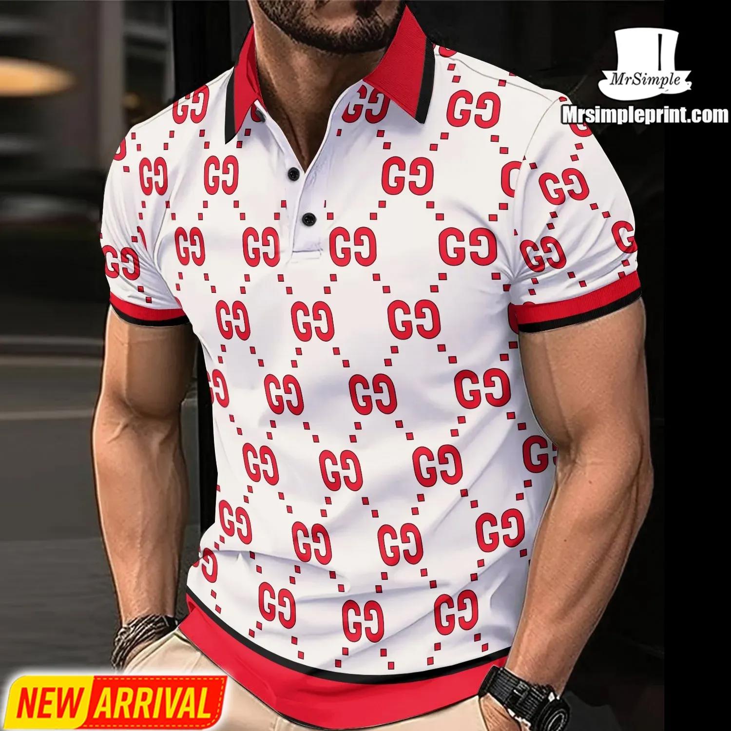 Gucci Statement Collar Polo Shirt