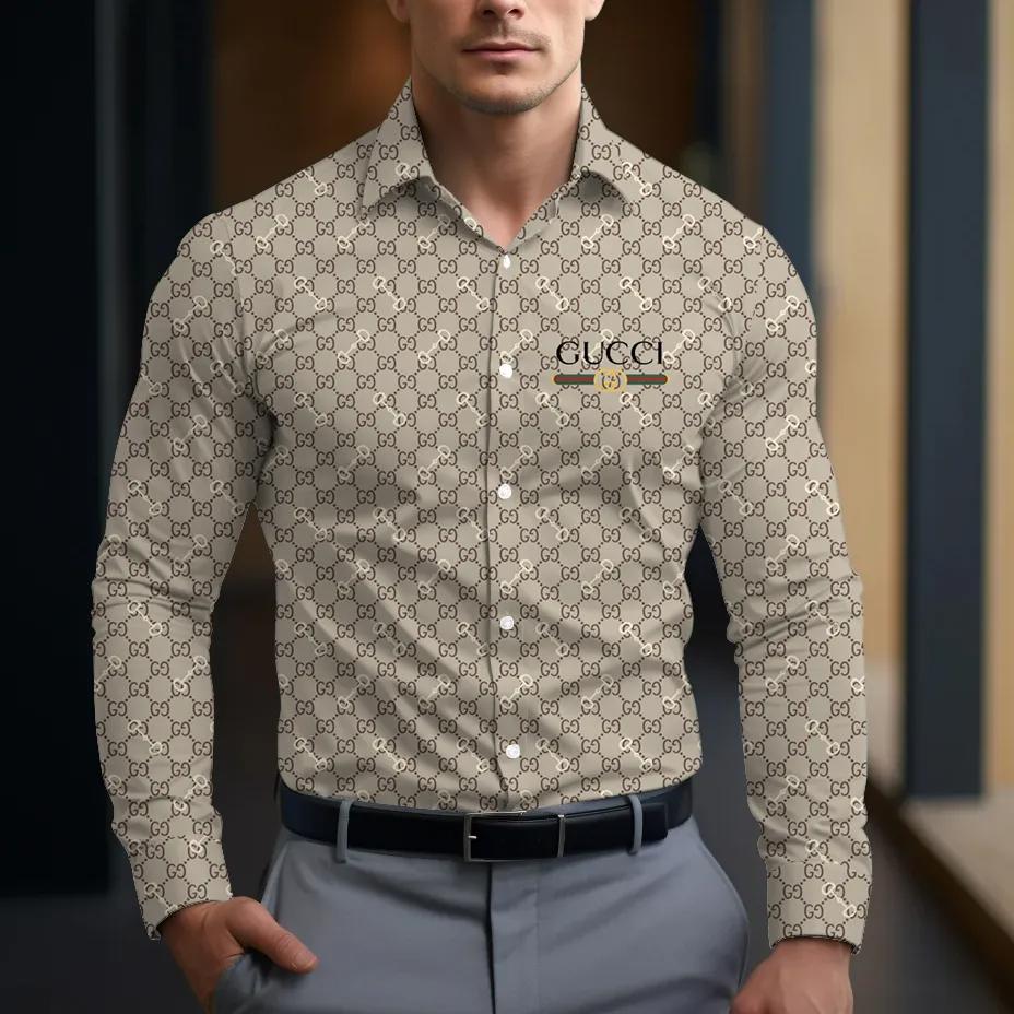 Gucci Statement Collar Shirt in Modern Chic