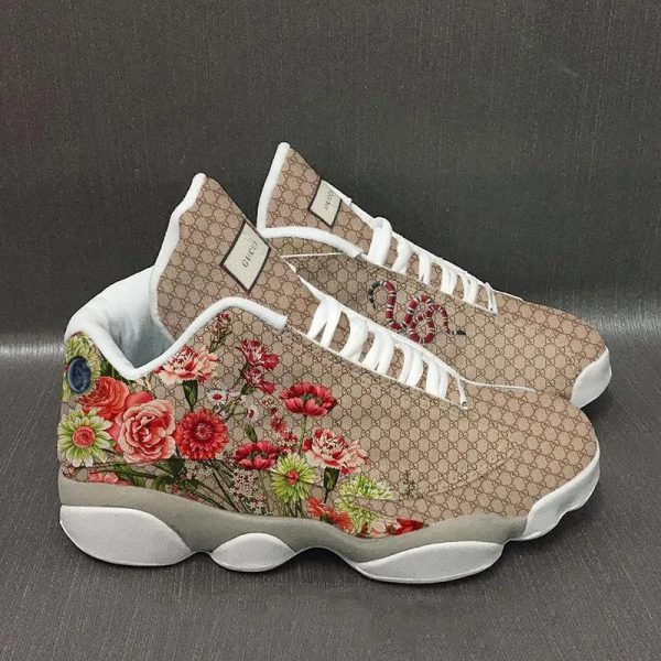 Gucci Statement Floral Jordan 13 Sneaker