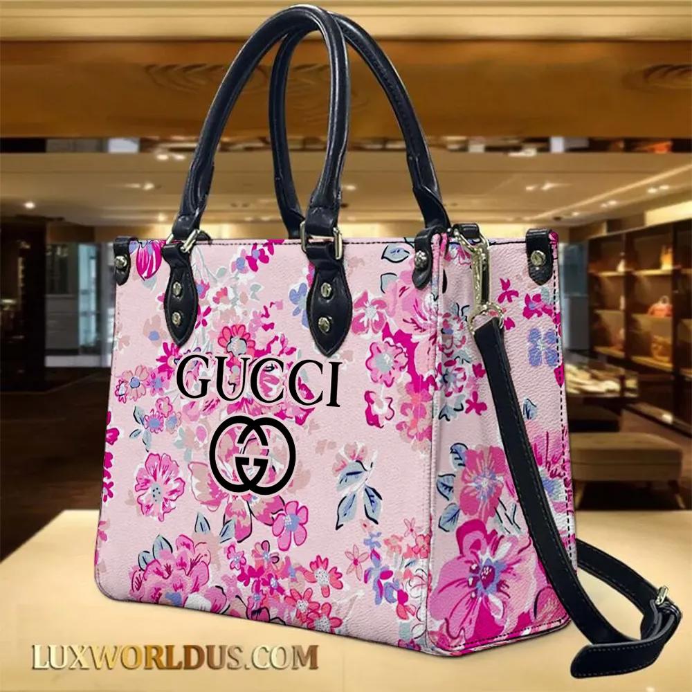 Gucci Statement Floral Tote Bag