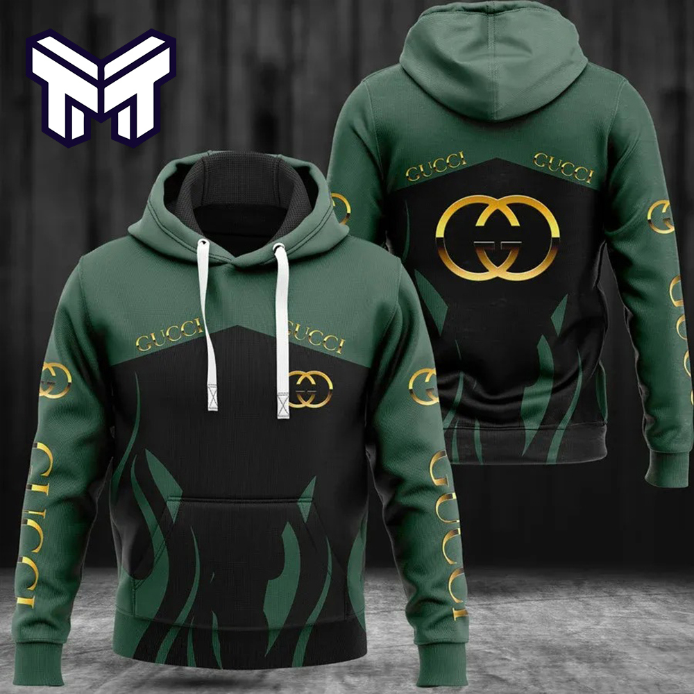 Gucci Statement Hoodie 3D Luxury Design