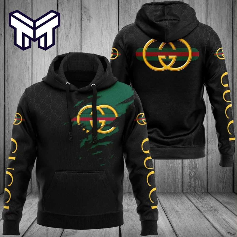 Gucci Statement Hoodie 3D Modern Luxury Iconic Style