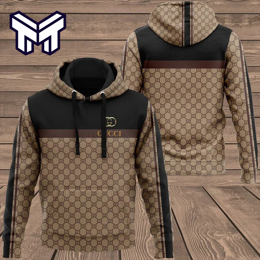 Gucci Statement Hoodie 3D Premium Luxury Lifestyle Ad