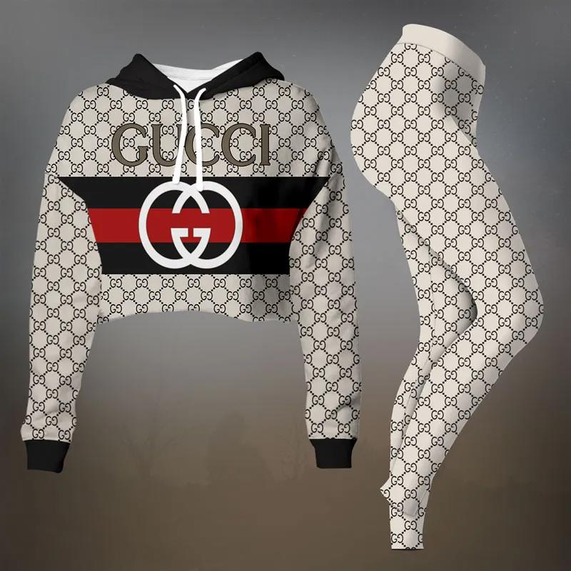 Gucci Statement Hoodie Set in Modern Iconic Pattern