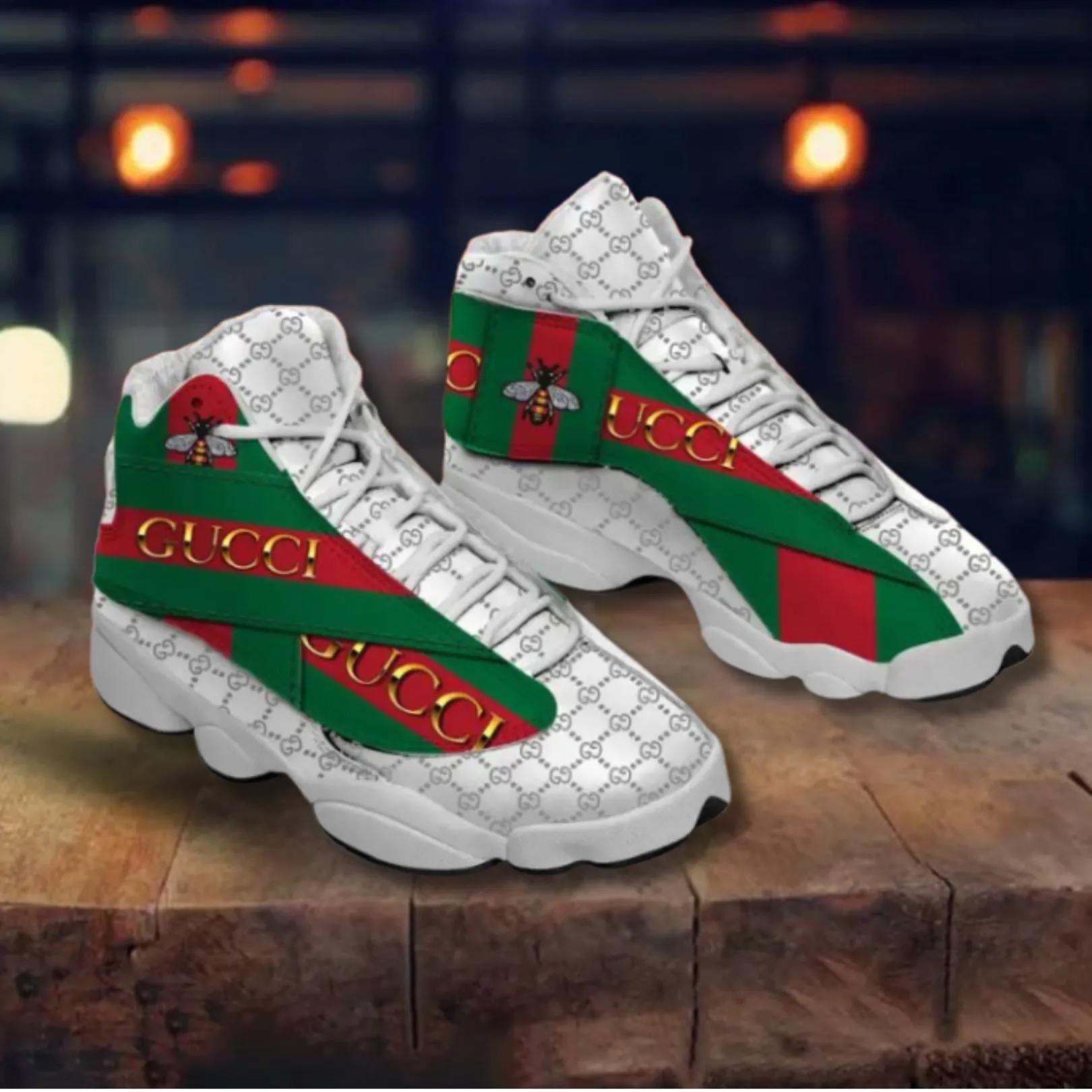 Gucci Statement Jordan 13 Sneaker Premium High-Top