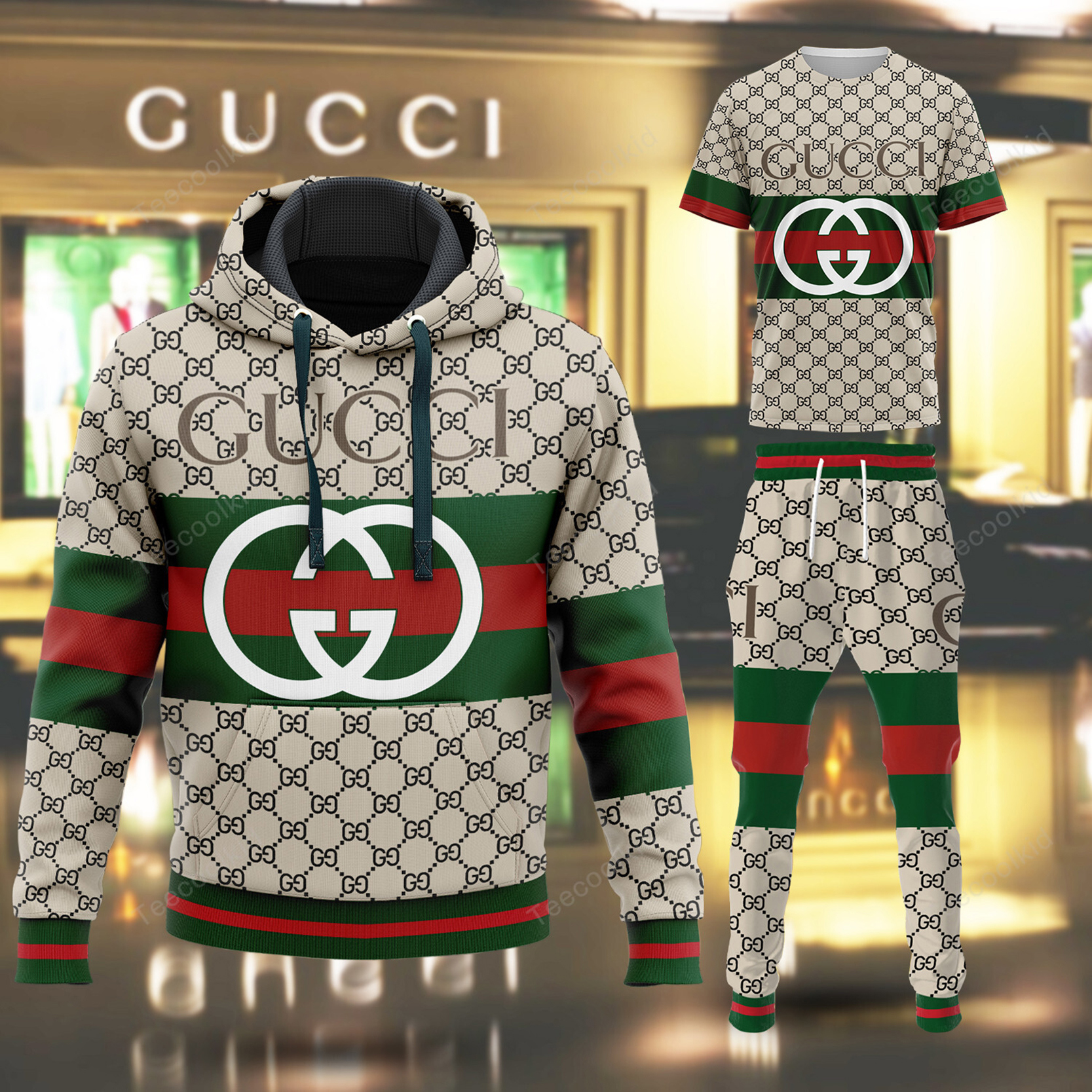 Gucci Statement Luxe Jogger Set