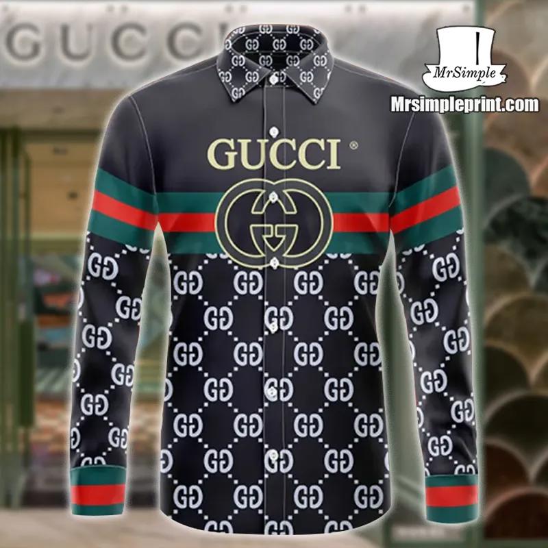 Gucci Statement Luxury Button-Down Shirt