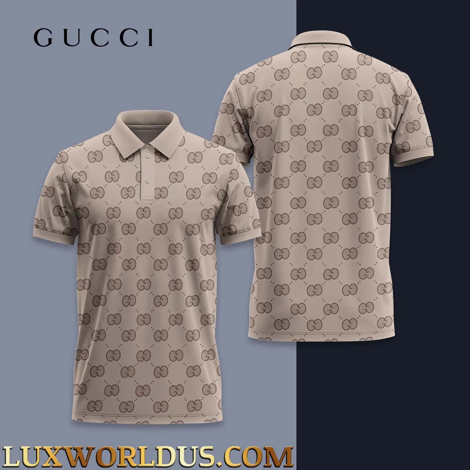 Gucci Statement Monogram Polo