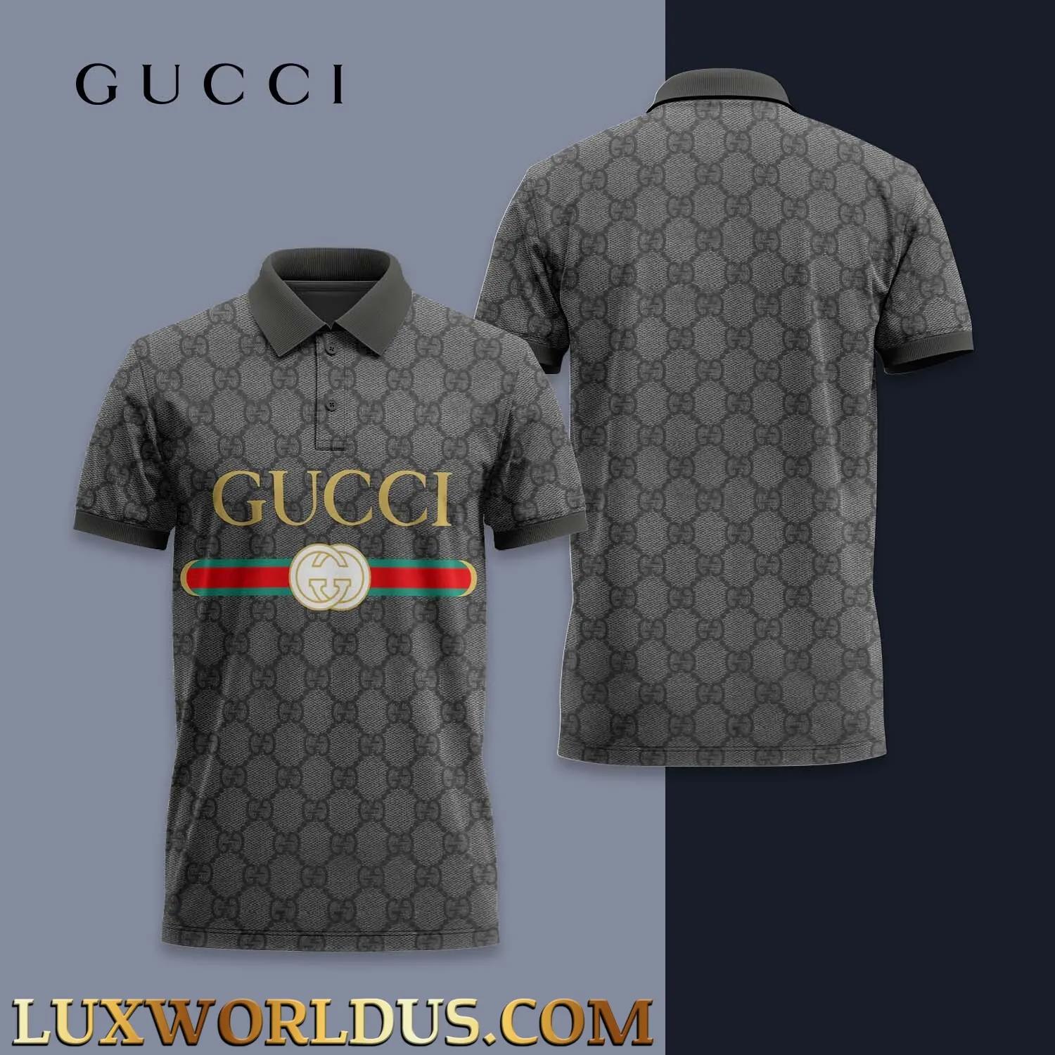 GUCCI Statement Monogram Polo | Luxury Lifestyle Ad