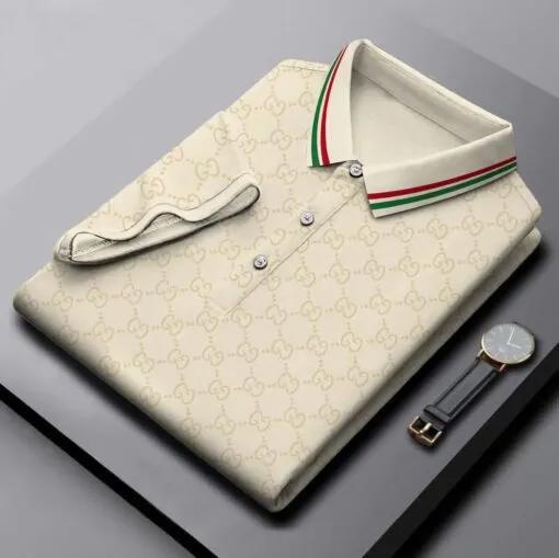 Gucci Statement Monogram Polo Shirt