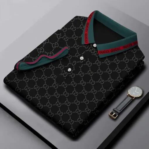 Gucci Statement Monogram Polo Shirt