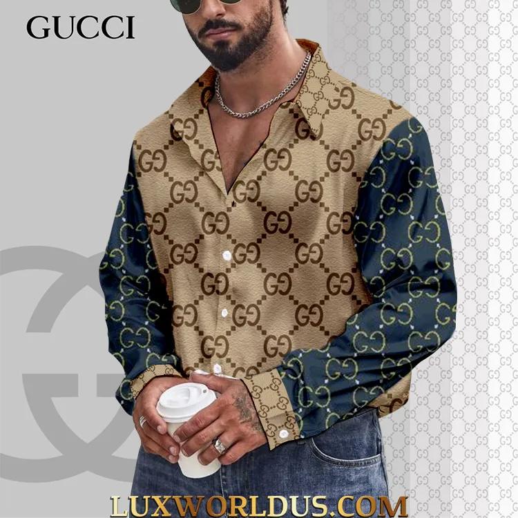 Gucci Statement Monogrammed Baseball Jacket