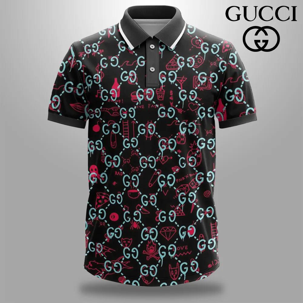 Gucci Statement Polo in Bold Icons