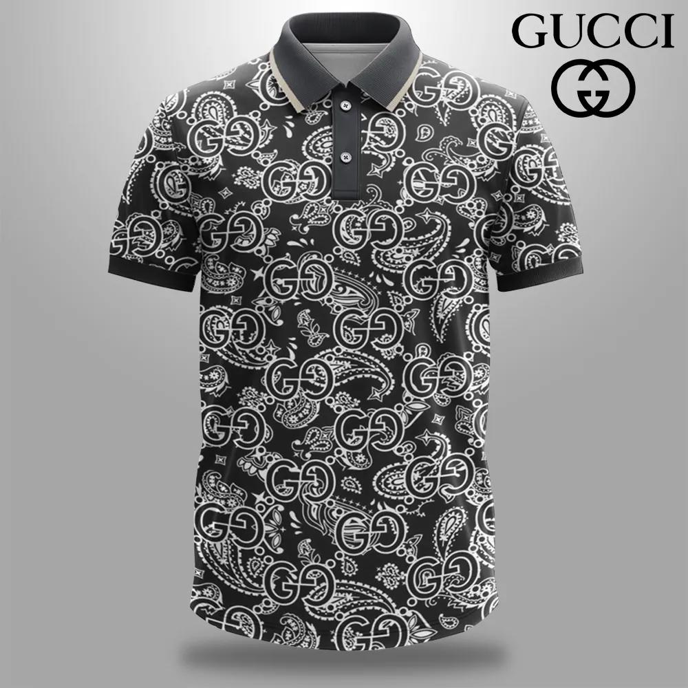 Gucci Statement Polo in Bold Print & Luxe Details