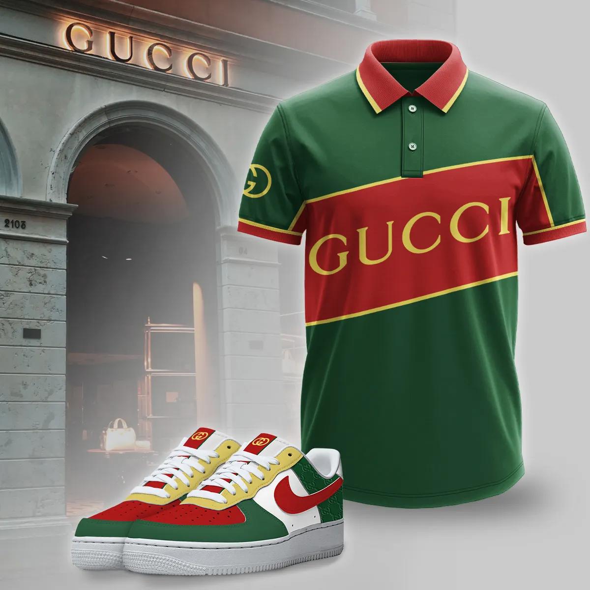 Gucci Statement Polo & Sneaker Set