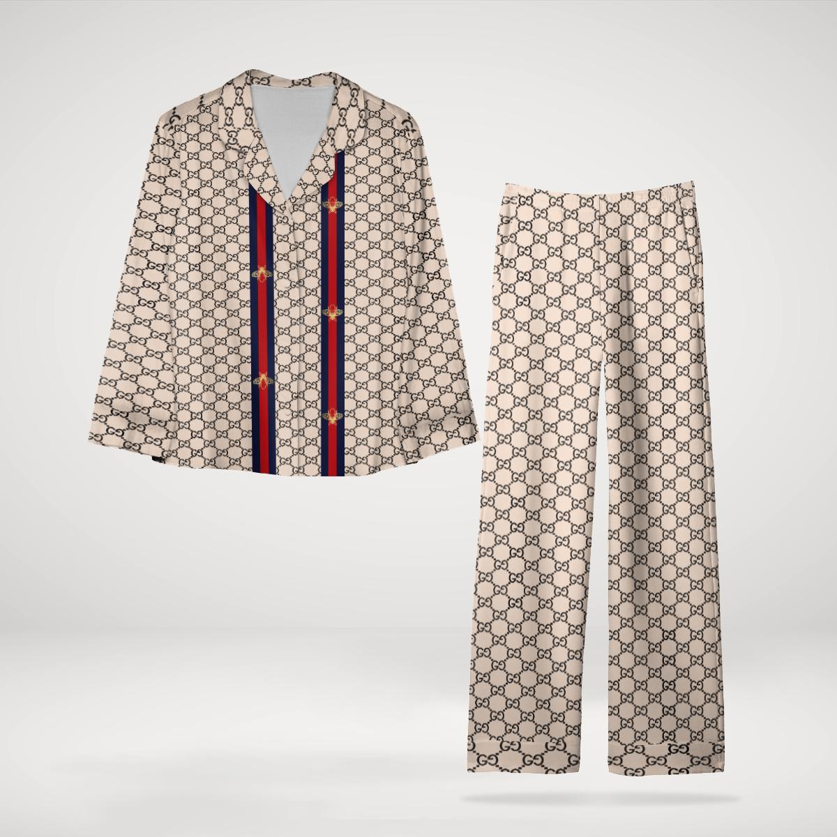 Gucci Statement Pyjama Set Iconic G Logo Print
