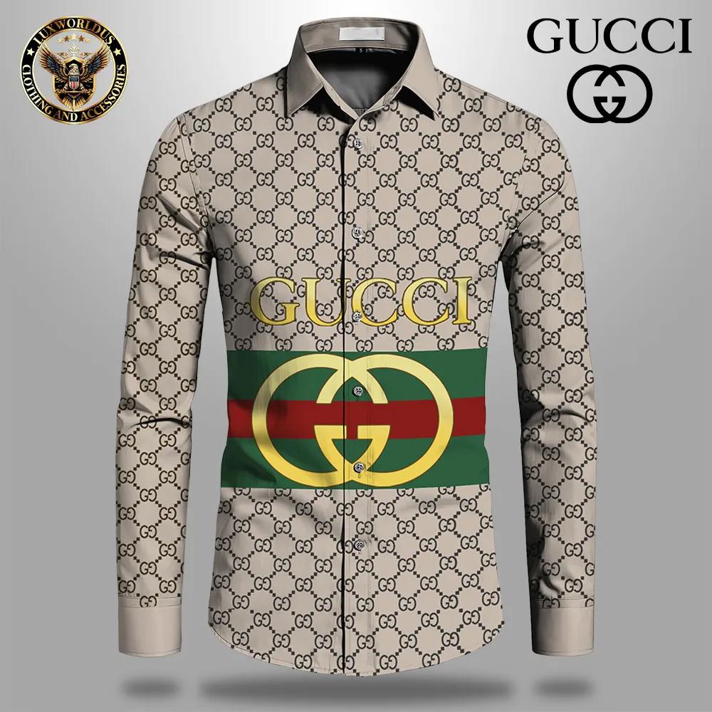 Gucci Statement Shirt in Monogram Print