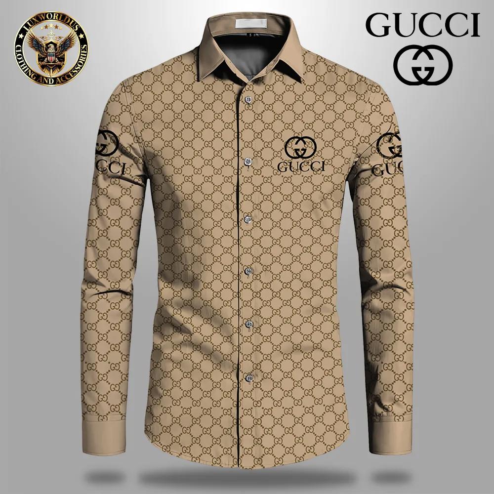 Gucci Statement Shirt Monogram Luxury Edition