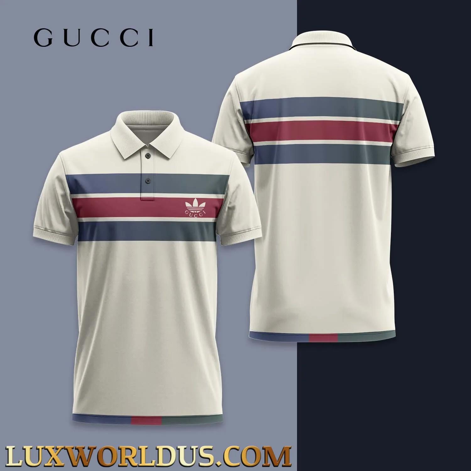 Gucci Striped Polo Shirt Modern Chic