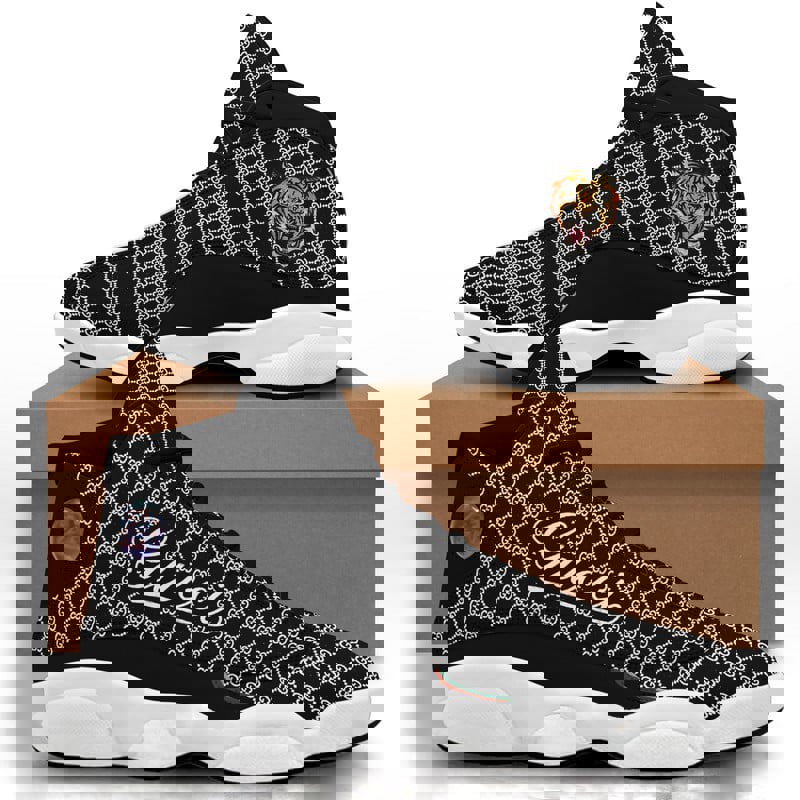 Gucci Tiger Print Jordan 13 Sneaker