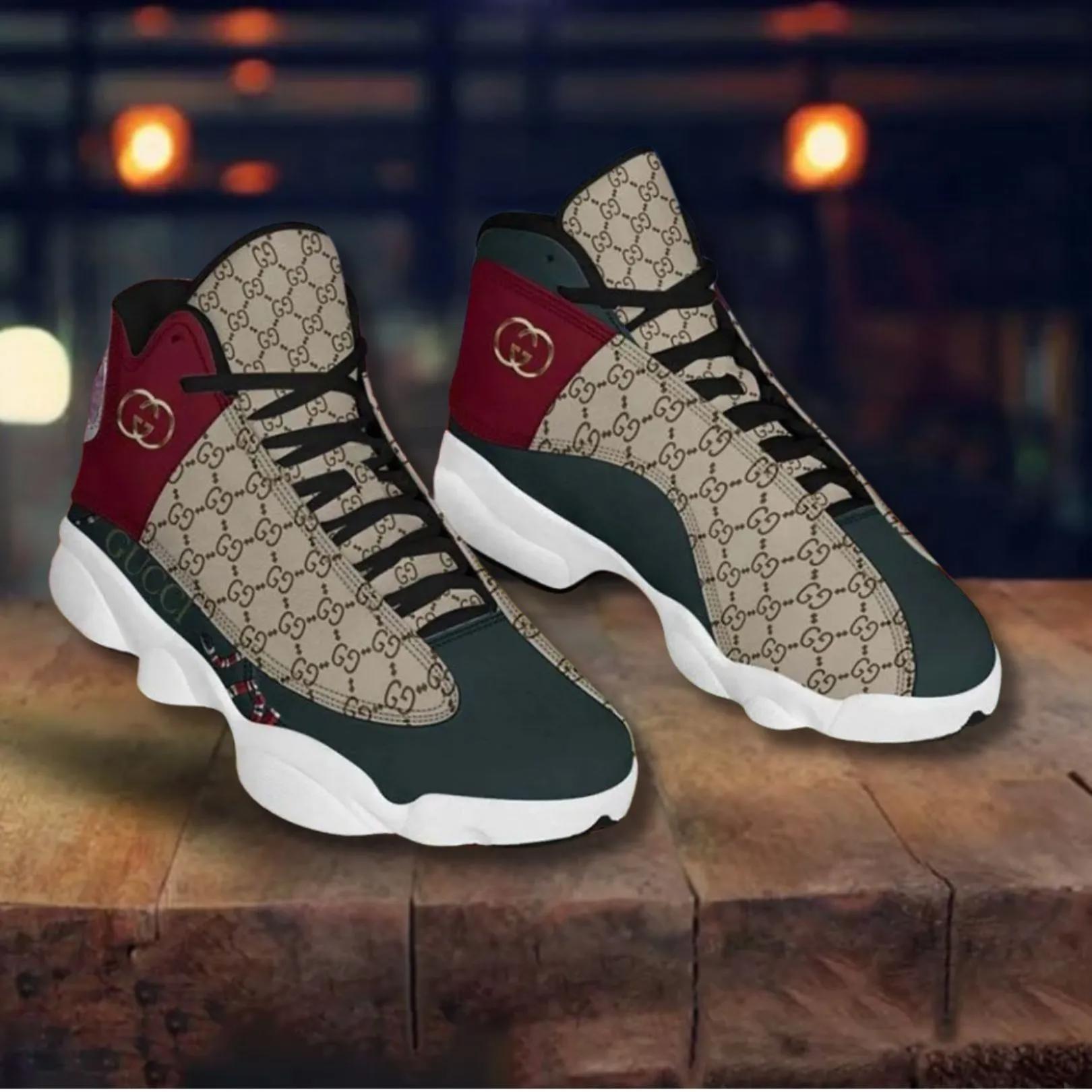 Gucci x Air Jordan Retro High Top Sneaker