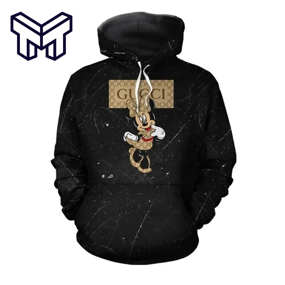 Gucci x Disney Mickey Mouse Hoodie 3D | Modern Luxury Iconic Design