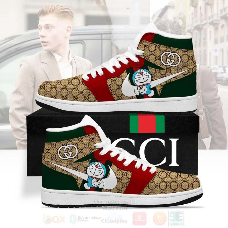 Gucci x Doraemon High-Top Sneakers