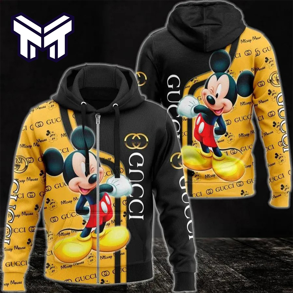 Gucci x Mickey Mouse Exclusive Hoodie 3D | Luxury Statement Piece