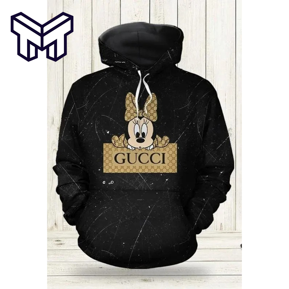 Gucci x Mickey Mouse Hoodie 3D | Premium Edition