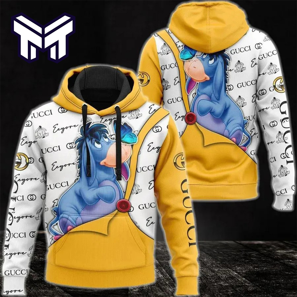 Gucci x Winnie the Pooh Hoodie 3D Premium Artisanal Limited Edition